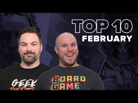 Top 10 Hottest Board Games: February 2024 - The Best of BGG Video Thumbnail