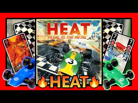 HEAT review - More like LUKEWARM (Vs. Flamme Rouge) Game Artwork